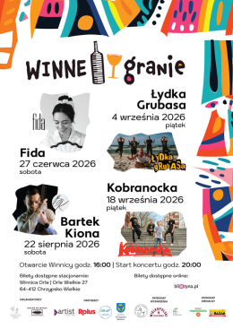 Orle Wielkie Wydarzenie Koncert Bartosz Kiona